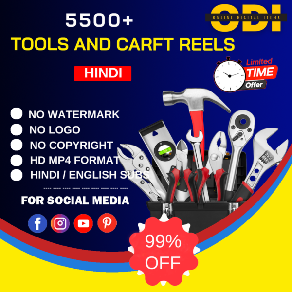 2500+ Tools Reels Bundle