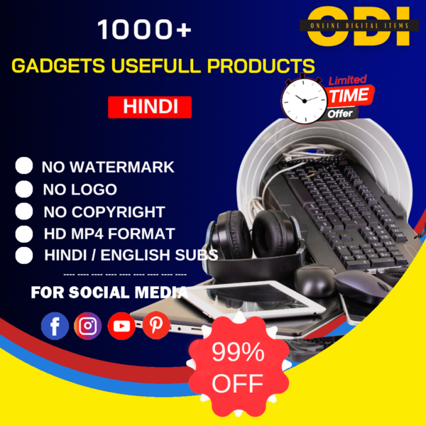 1000+ Useful Gadgets Reels Bundle