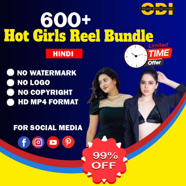 600+ Hot Girls Reels Bundle