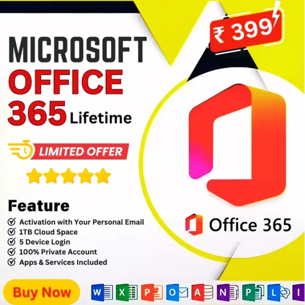 MS 365 + 1TB Cloud Storage